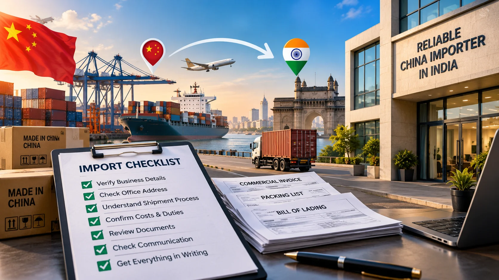 China Importer in India